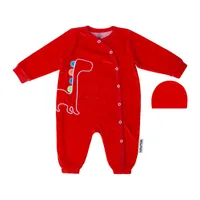 ست سرهمی و کلاه نوزادی آدمک مدل  دایناسور کد130091 