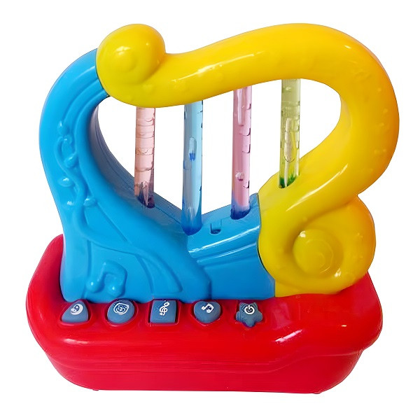 اسباب بازی آموزشی موزیکال چنگ مدل Funny Harp کد 65153