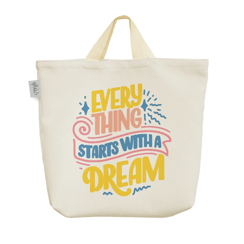 ساک خرید خندالو مدل جملات انگیزشی کد 2278