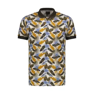 پولوشرت آستین کوتاه مردانه باینت مدل  هاوایی 478-2