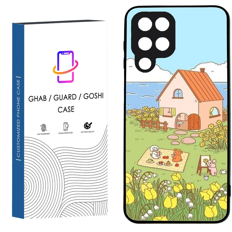 کاور قاب گارد گوشی طرح دخترانه کد 5 - TPU مناسب برای گوشی موبایل سامسونگ Galaxy A22 4G