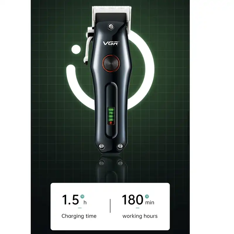 ماشین اصلاح موی سر و صورت وی جی ار مدل v-969