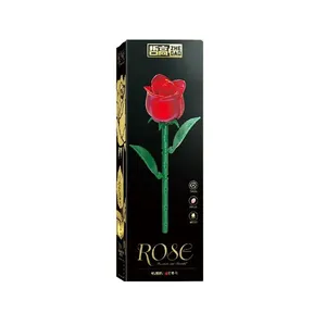 ساختنی 30 تکه ژگائو مدل گل رز طرح Beautiful Rose کد 957005D
