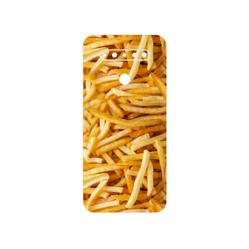برچسب پوششی ماهوت مدل French fries مناسب برای گوشی موبایل ال جی K51s