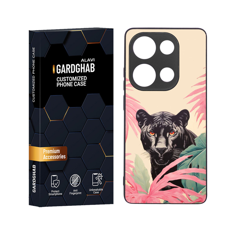 کاور گارد قاب علوی مدل دور ژله ای مناسب برای گوشی موبایل شیائومی Redmi Note 13 Pro 4G