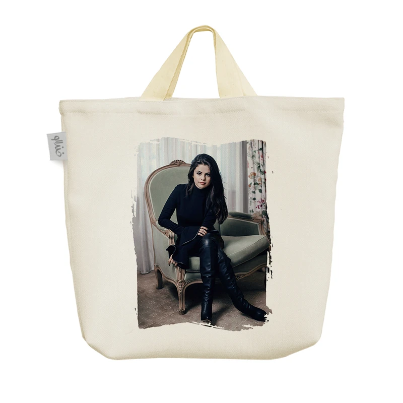 ساک خرید خندالو مدل سلنا گومز کد 1579