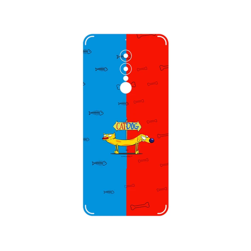 برچسب پوششی ماهوت مدل CatDog مناسب برای گوشی موبایل جی ال ایکس Shahin