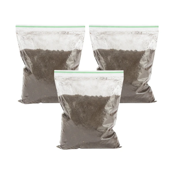 خاک معطر زیر سیگاری مدل قهوه وزن 200 گرم بسته 3 عددی