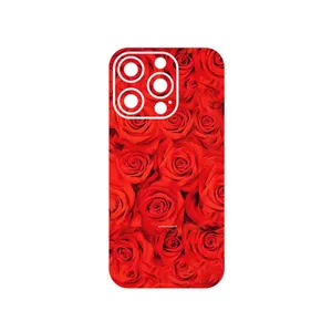 MAHOOT Red_Flower Cover Sticker for Apple iPhone 14 Pro