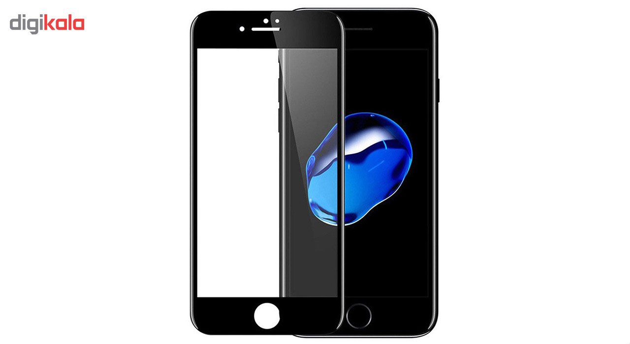 محافظ صفحه نمایش شیشه ای مدل 5D مناسب برای گوشی موبایل iPhone 7/8 Plus