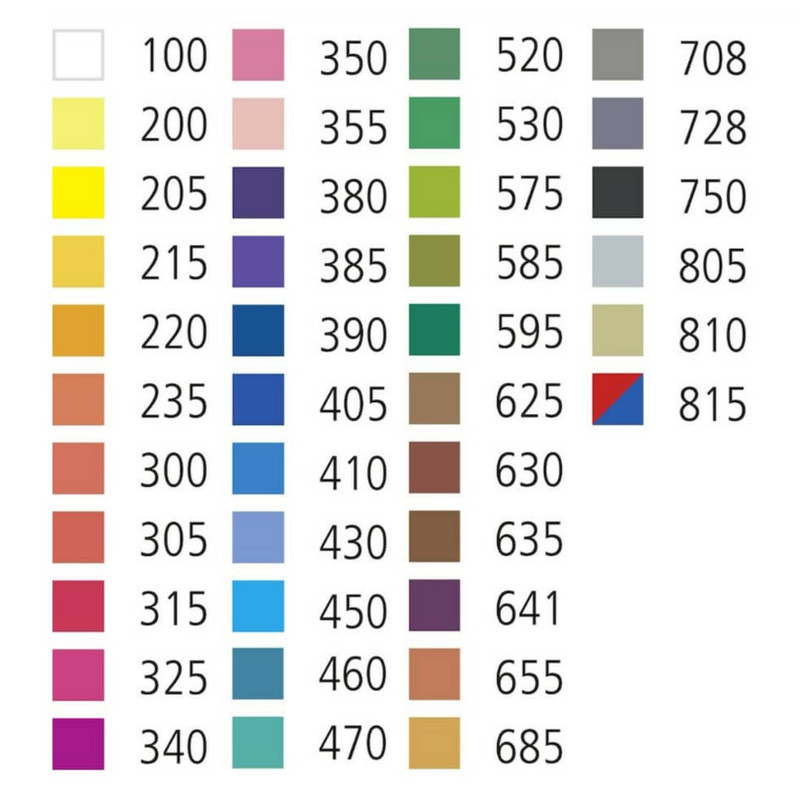 مداد رنگی استابیلو مدل Original کد 810