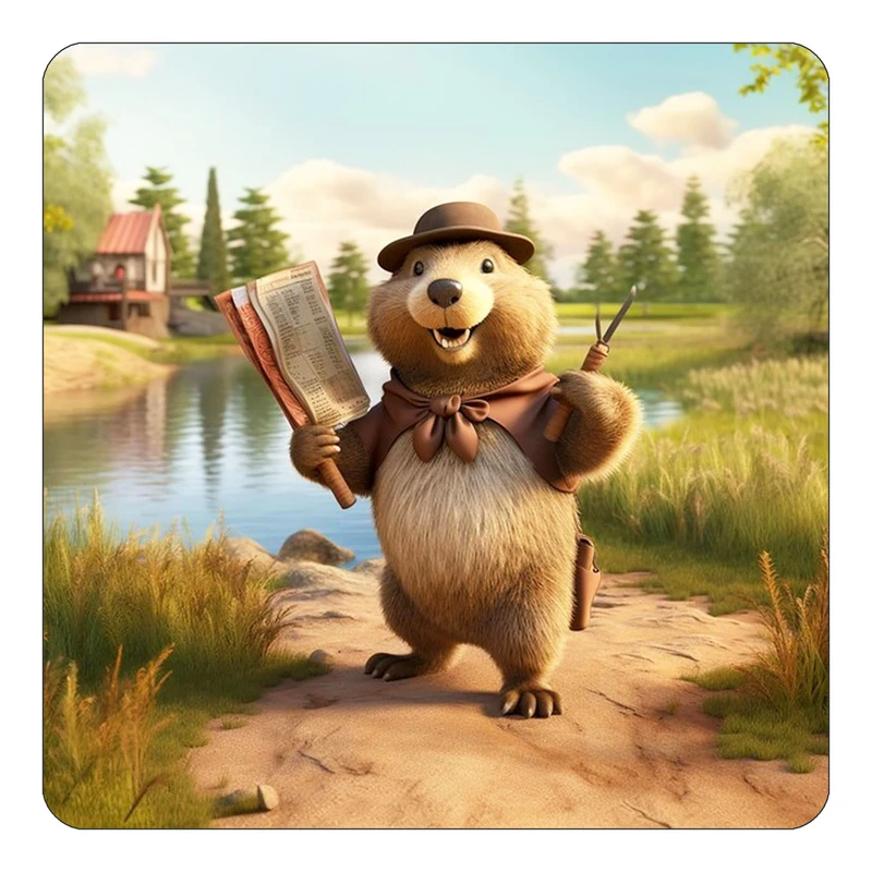 مگنت کاکتی طرح حیوانات کارتونی مدل mp27363