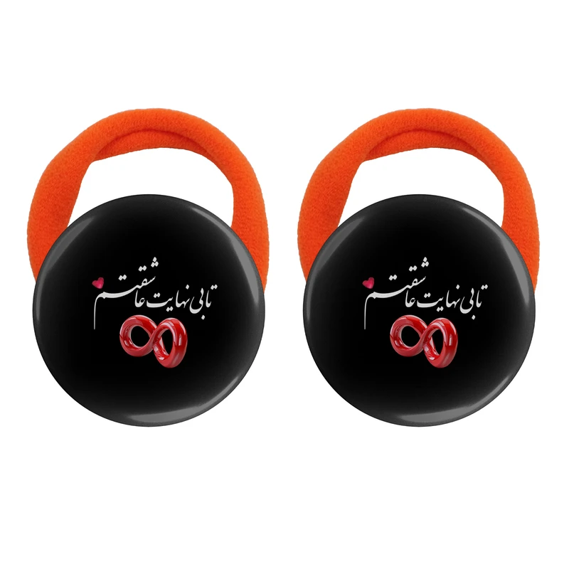 کش مو زنانه مدل تا بی نهایت عاشقتم کد 1090 بسته دو عددی