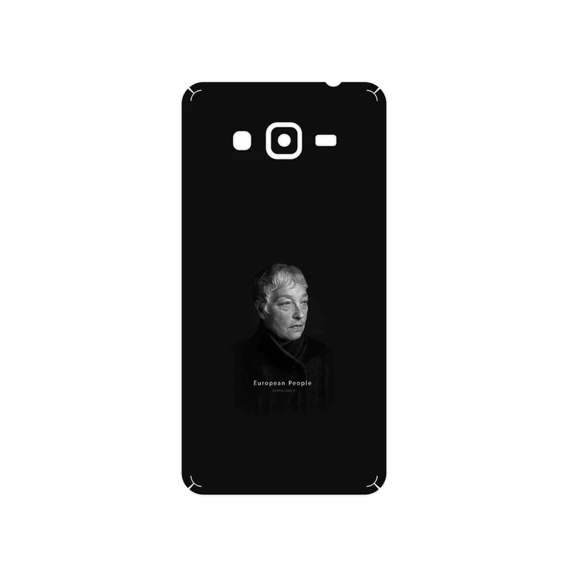 برچسب پوششی ماهوت مدل Portrait of a European Woman مناسب برای گوشی موبایل سامسونگ Galaxy Grand Prime