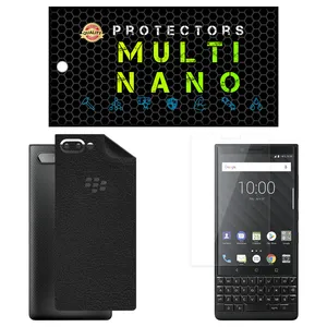 Multi Nano X-SFL Screen Protector For BlackBerry Key 2 with back skin