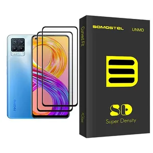 Somastel SD Glass MIX002 Screen Protector For Realme 8 Pro Pack Of 2