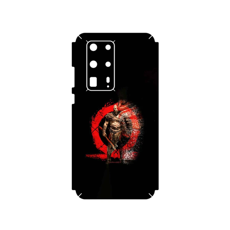 برچسب پوششی ماهوت مدل GOD_OF_WAR مناسب برای گوشی موبایل هوآوی P40 Pro Plus