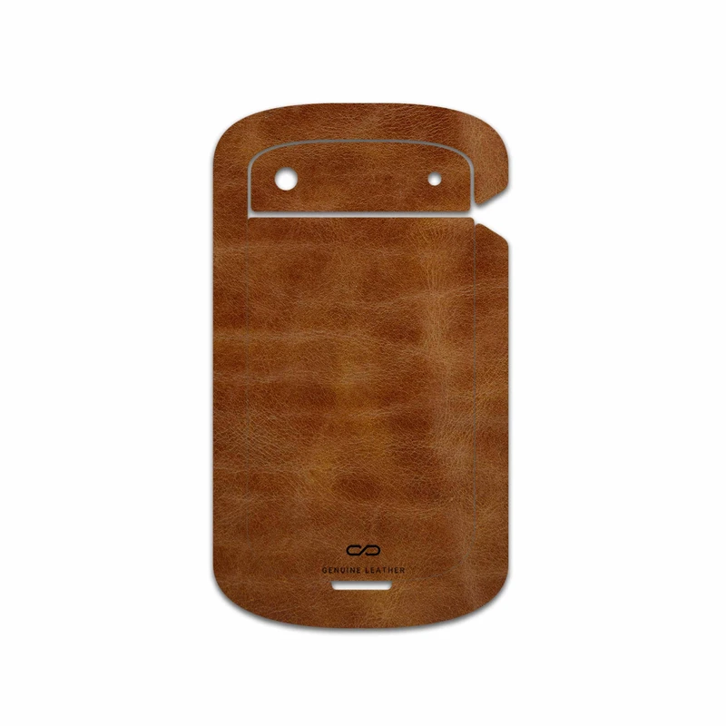 برچسب پوششی ماهوت مدل Buffalo-Leather مناسب برای گوشی موبایل بلک بری Bold Touch 9900