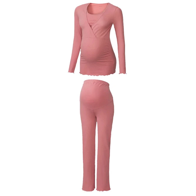 ست لباس راحتی بارداری اسمارا مدل کبریتی