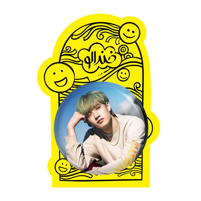 آینه جیبی خندالو مدل بنگ چان گروه استری کیدز Stray Kids کد 11852 آینه جیبی خندالو مدل بنگ چان گروه استری کیدز Stray Kids کد 11852