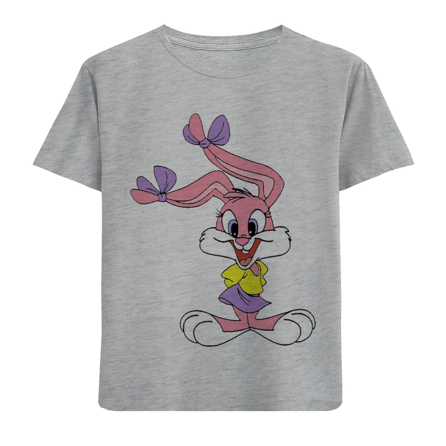 تی شرت آستین کوتاه دخترانه مدل خرگوش F535