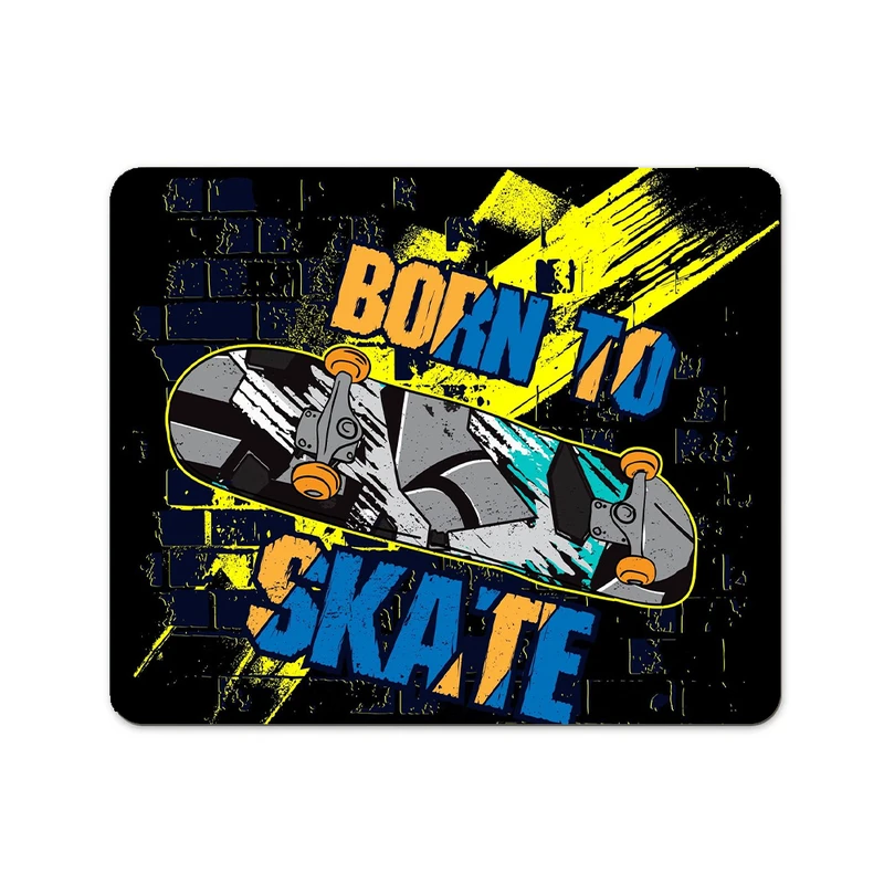 ماوس پد پاد آفرین مدل اسکیت بورد کد P073 سایز 19*24 سانتی متر