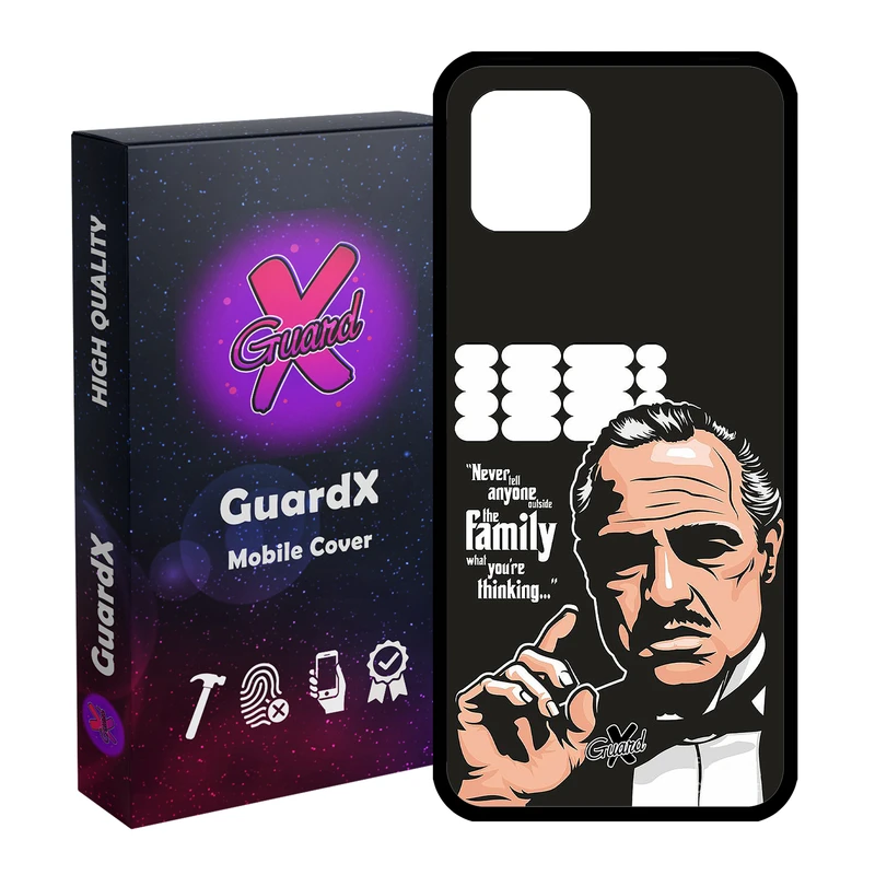 کاور گارد ایکس طرح God Father مدل Glass10197 مناسب برای گوشی موبایل سامسونگ Galaxy Note 10 Lite