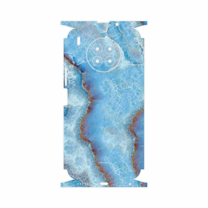 برچسب پوششی ماهوت مدل Blue-Ocean-Marble-FullSkin مناسب برای گوشی موبایل هوآوی Nova 8i