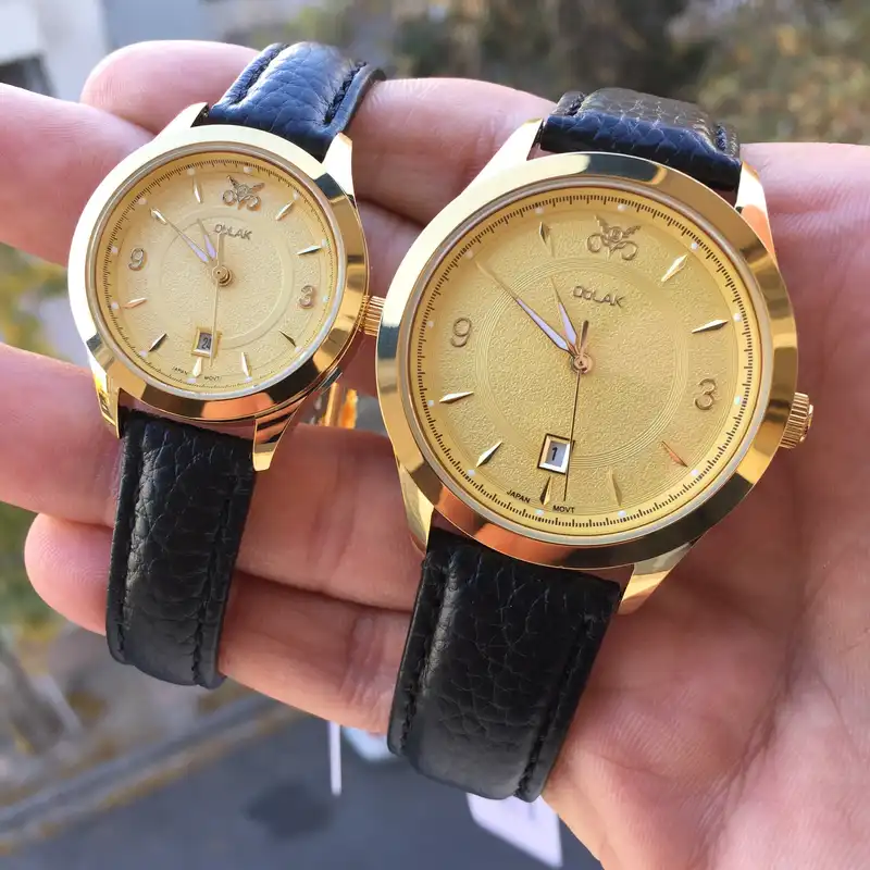 ست ساعت مچی عقربه ای زنانه و مردانه اوبلاک مدل 72699