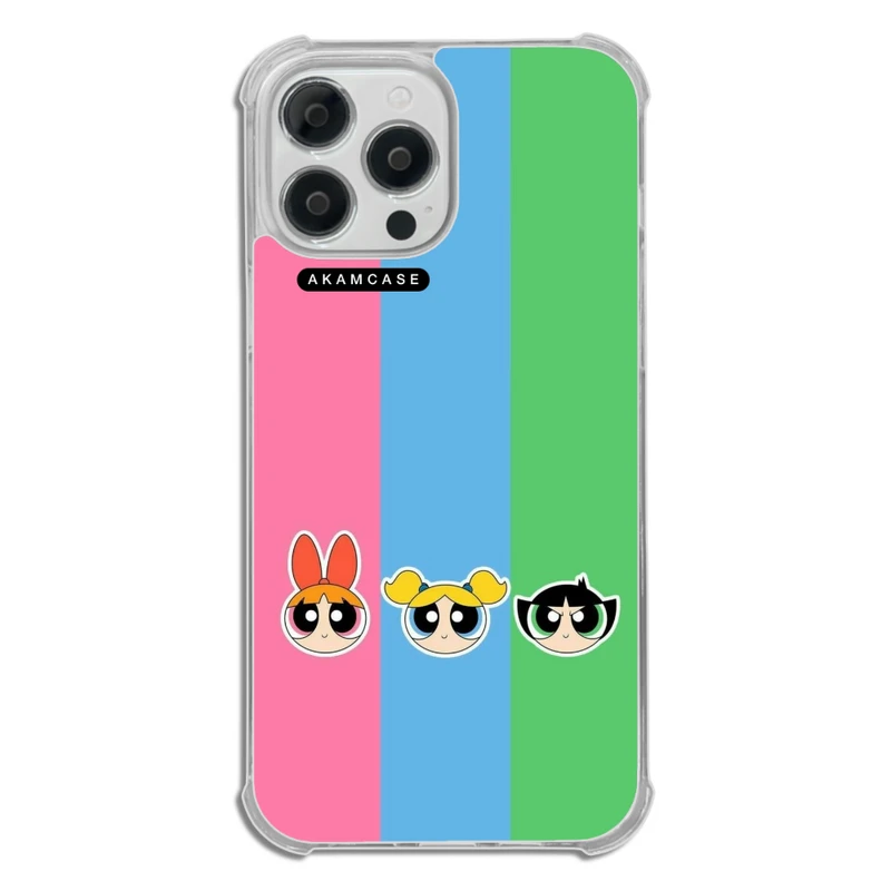 کاور آکام مدل AMCWTA13PROMAX-POWER PUFF GIRLS8  مناسب برای گوشی موبایل اپل iPhone 13 Pro Max