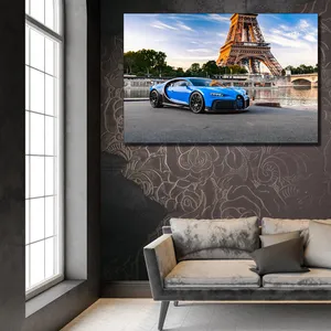 تابلو شاسی طرح ماشین مدل بوگاتی Bugatti chiron