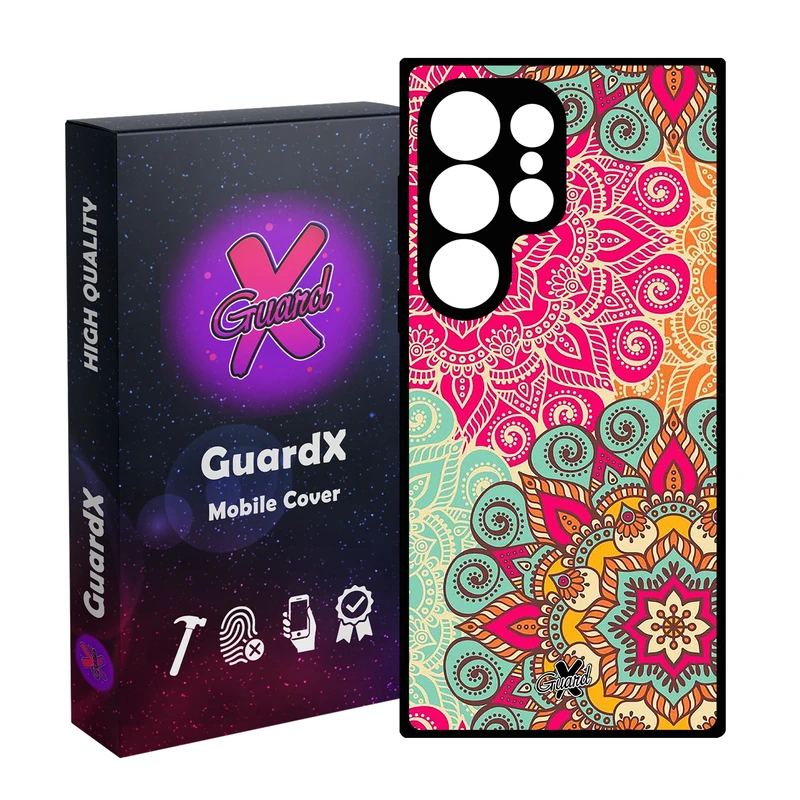 کاور گارد ایکس طرح Mandala مدل 10214 مناسب برای گوشی موبایل سامسونگ Galaxy S25 Ultra