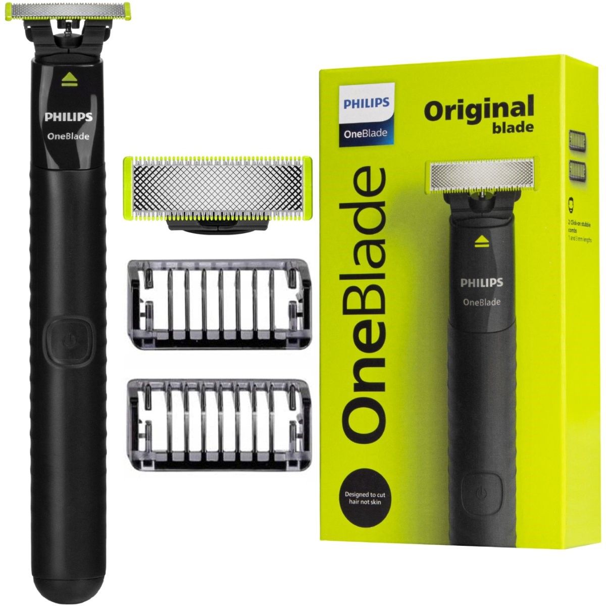 ماشین اصلاح موی صورت فیلیپس مدل QPoneblade به همراه تیغ یدک بسته 2 عددی -  - 3