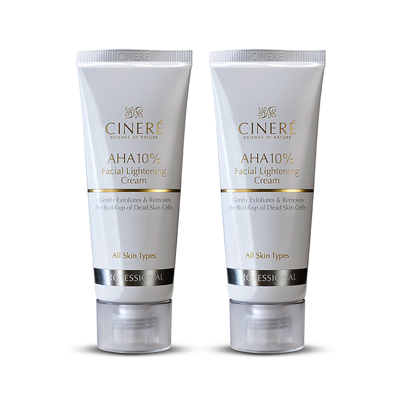 کرم لایه بردار پوست سینره مدل AHA حجم 40 میلی لیتر مجموعه دو عددی