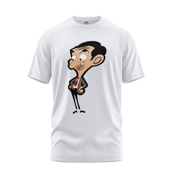 تی شرت آستین کوتاه مردانه هومرو مدل TW398 طرح مستر بین