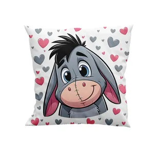 کوسن کودک پاد آفرین مدل ایور دوست وینی پو کد DKK1316 سایز 30*30 سانتی متر