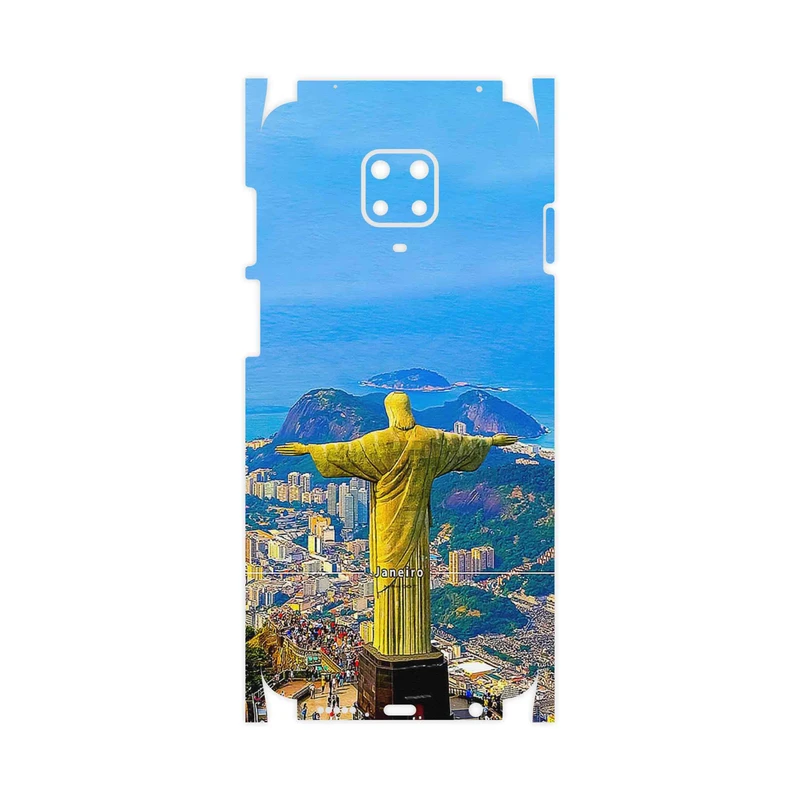 برچسب پوششی ماهوت مدل City of Rio de Janeiro-FullSkin مناسب برای گوشی موبایل شیائومی Redmi Note 9 Pro