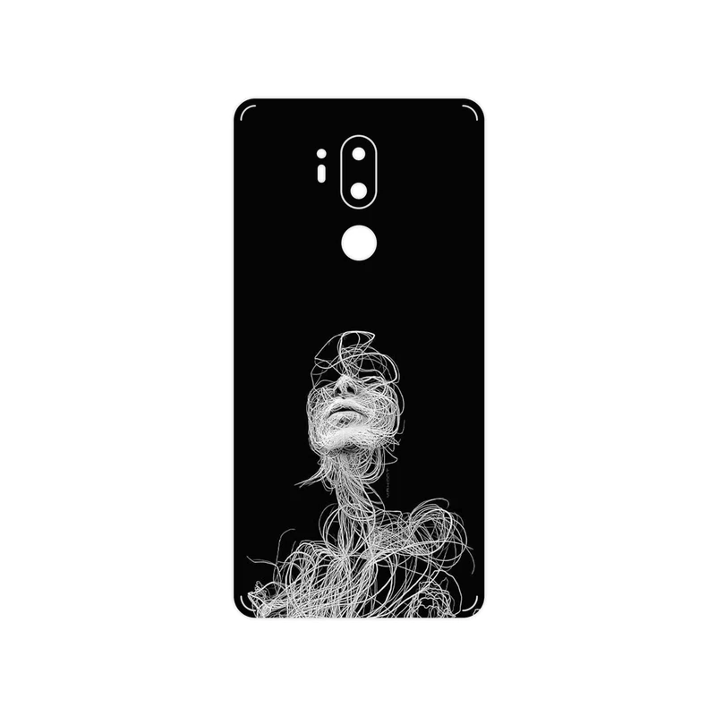 برچسب پوششی ماهوت مدل Strings Digital Art 2 مناسب برای گوشی موبایل ال جی G7 PLUS THINQ