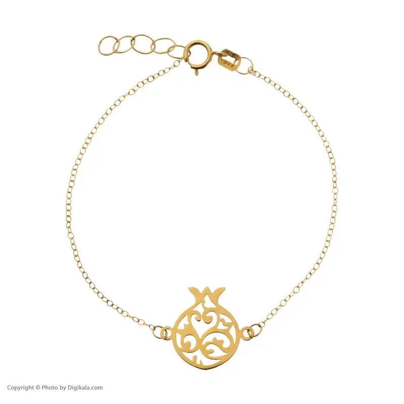 دستبند طلا 18 عیار زنانه مایا ماهک مدل MB0975