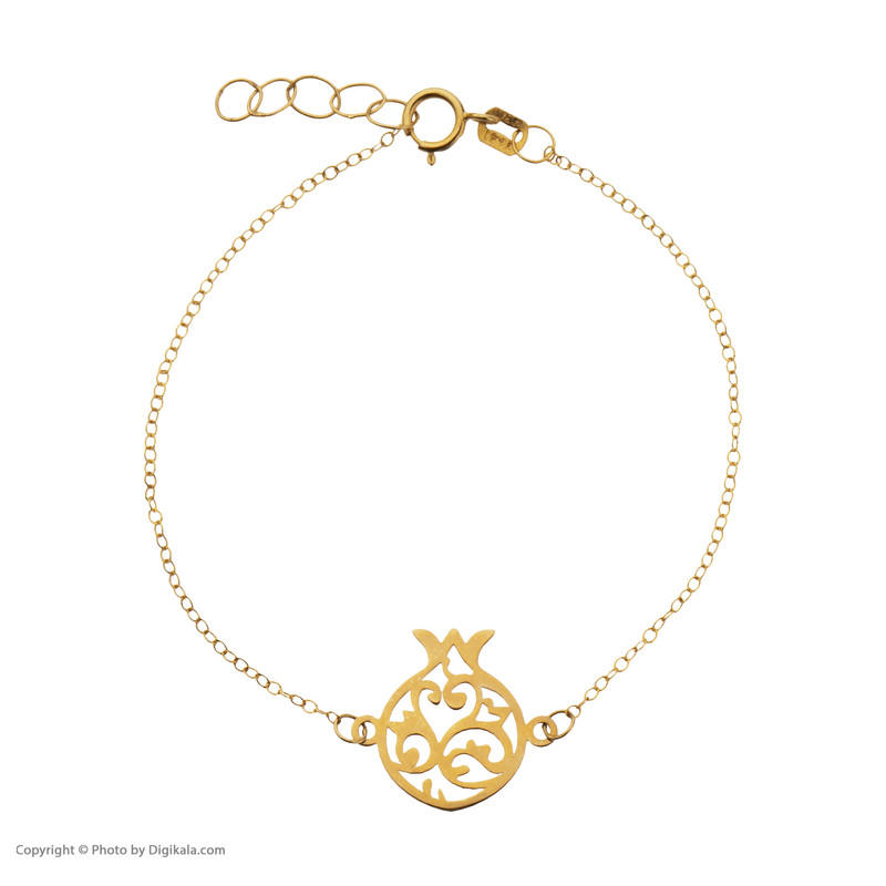 دستبند طلا 18 عیار زنانه مایا ماهک مدل MB0975 دستبند طلا 18 عیار زنانه مایا ماهک مدل MB0975