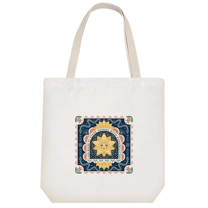 ساک خرید خندالو مدل خورشید خانم کد 9310