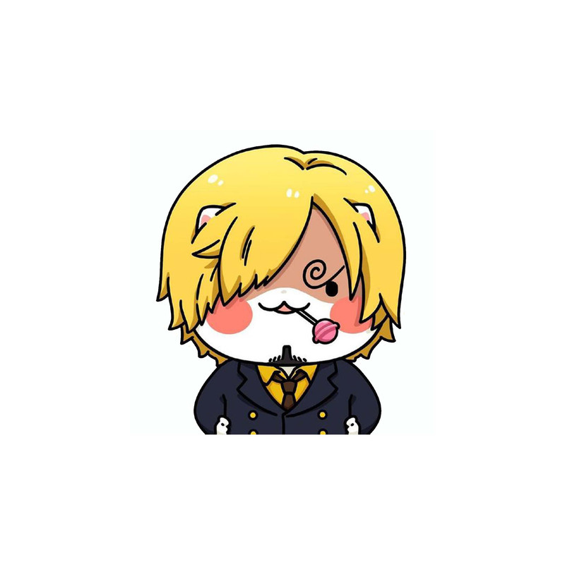 استیکر لپ تاپ و موبایل مدل انیمه طرح وان پیس وینسموک سانجی one piece Vinsmoke Sanji کد 2247