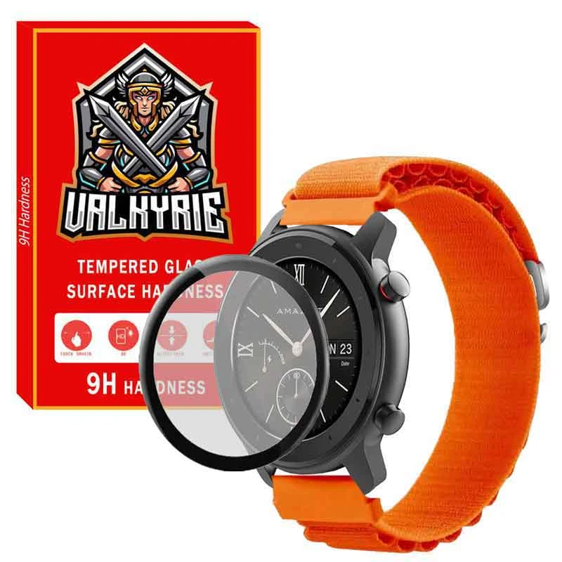 بند والکری مدل LOOP ALPINE مناسب برای ساعت هوشمند شیائومی Amazfit GTR Lite 47mm به همراه محافظ صفحه نمایش