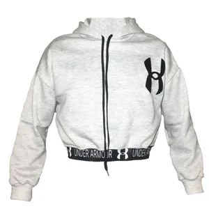 هودی زنانه آندر آرمور مدل نیم تنه