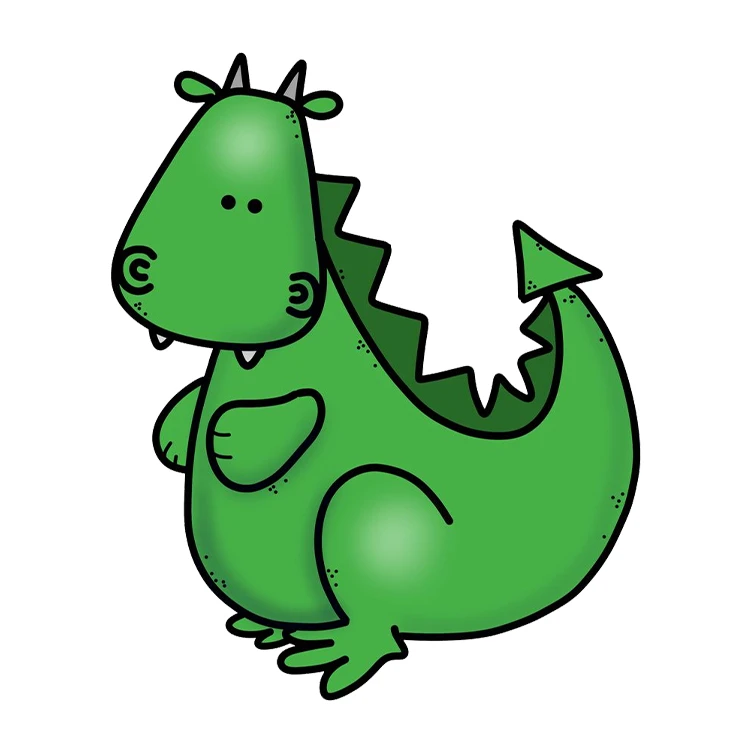 استیکر پارچه و لباس پاد آفرین مدل کارتونی کیوت فانتزی بامزه کد S3376