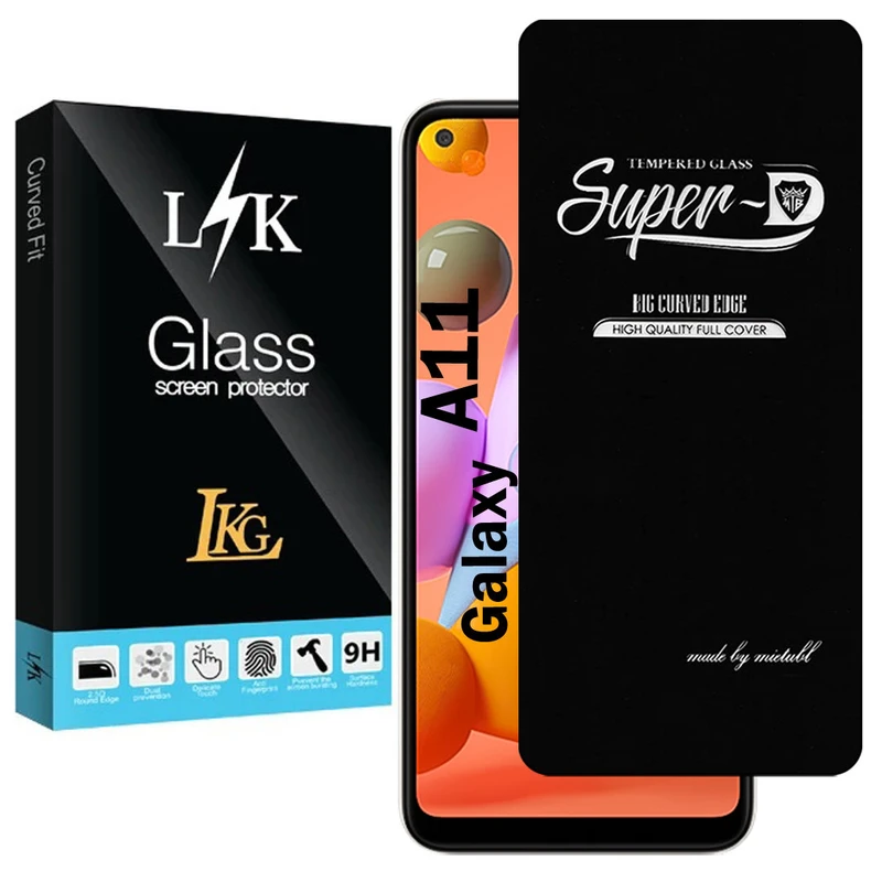 محافظ صفحه نمایش شیشه ای ال کا جی مدل SupD-Lk مناسب برای گوشی موبایل سامسونگ Galaxy A11