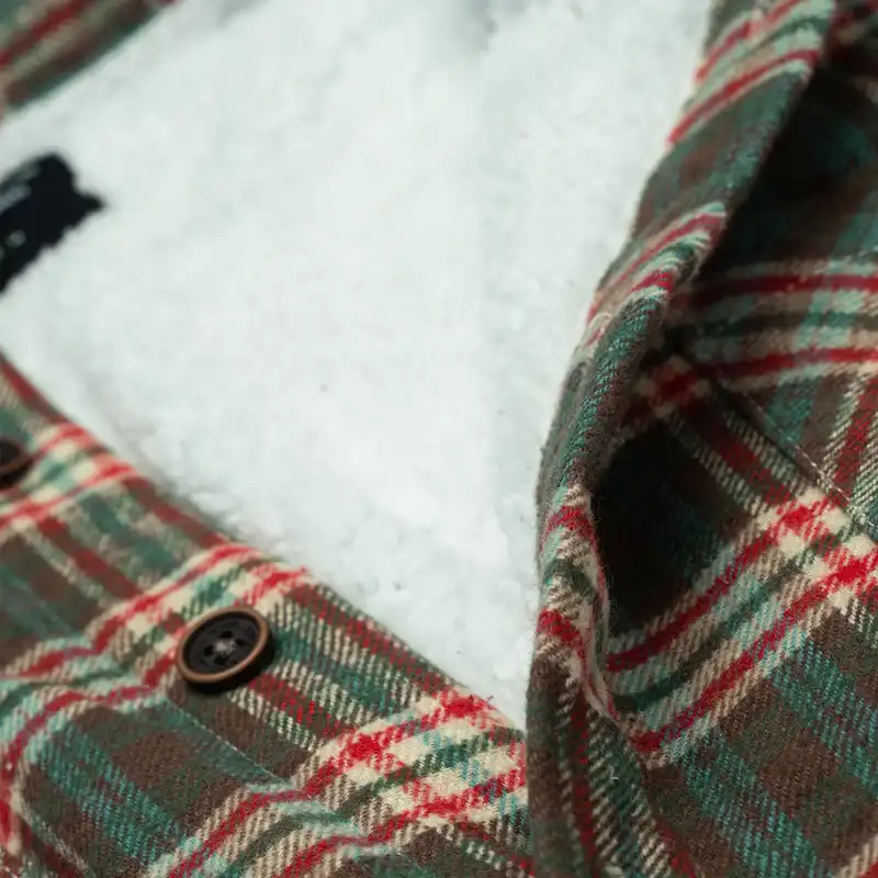 کت مردانه جوتی جینز  مدل کلاهدار کد 303078 رنگ سبز