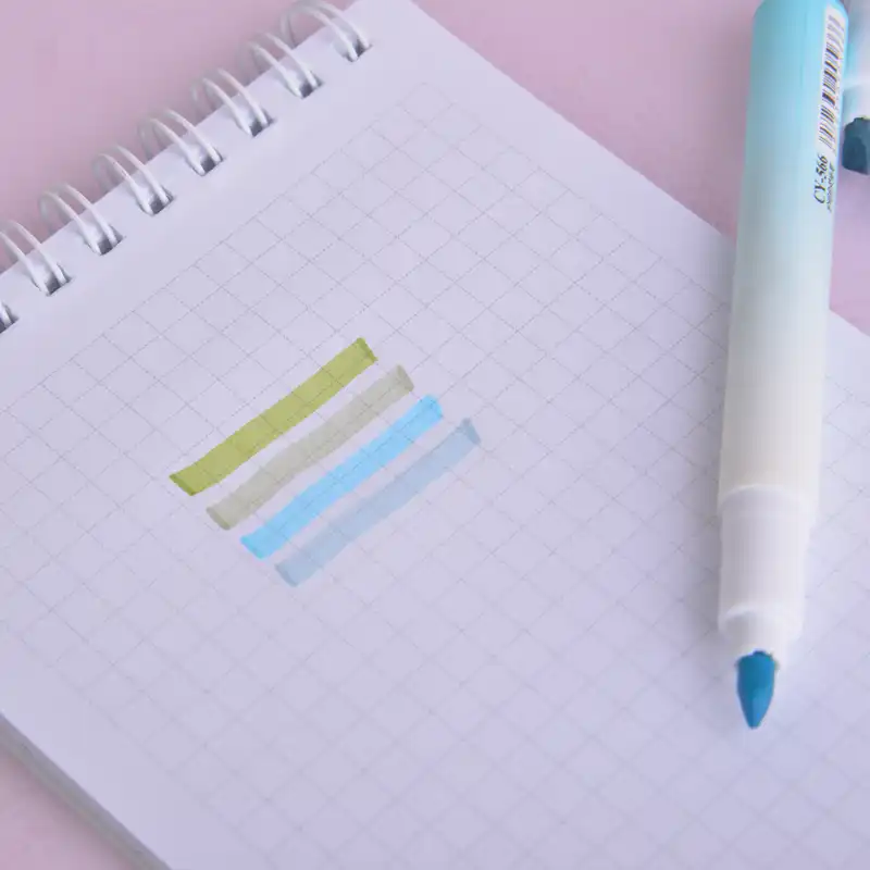 ماژیک علامت گذار مدل پاستلی بسته 4 عددی