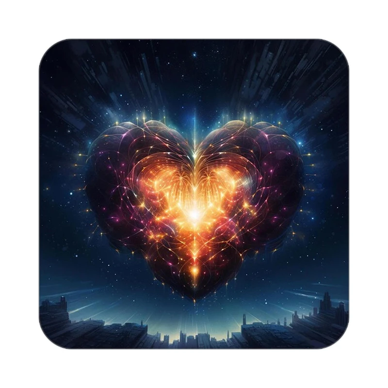 زیر لیوانی کاکتی مدل عاشقانه کد mp13613