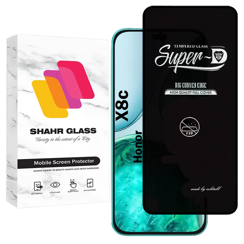 محافظ صفحه نمایش شهر گلس مدل SUPERDNSH مناسب برای گوشی موبایل آنر X8c
